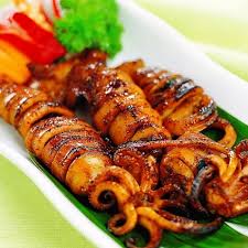 Mực nướng sa tế